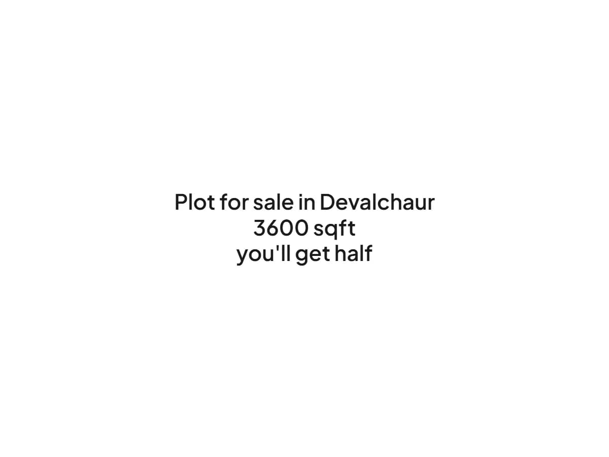 Prime 3600 sqft Land for Sale in Devalchaur, Haldwani