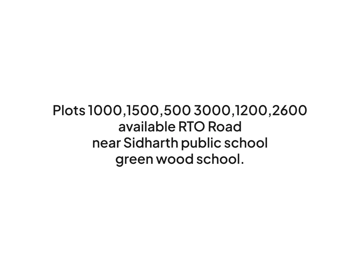 Prime 2600 sqft Land for Sale Near Sidharth Public School, Haldwani