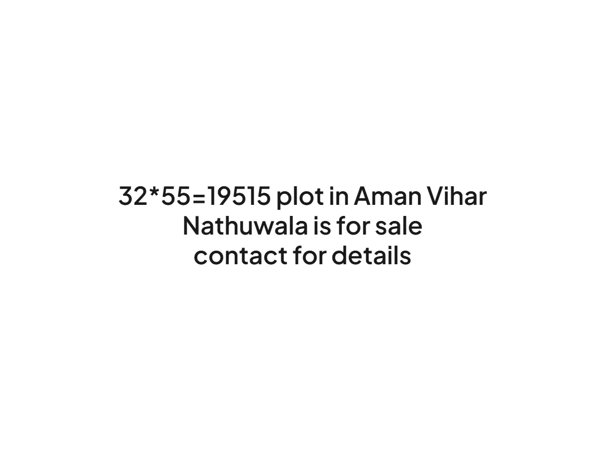 Prime 19515 sqft Land for Sale in Aman Vihar, Dehradun