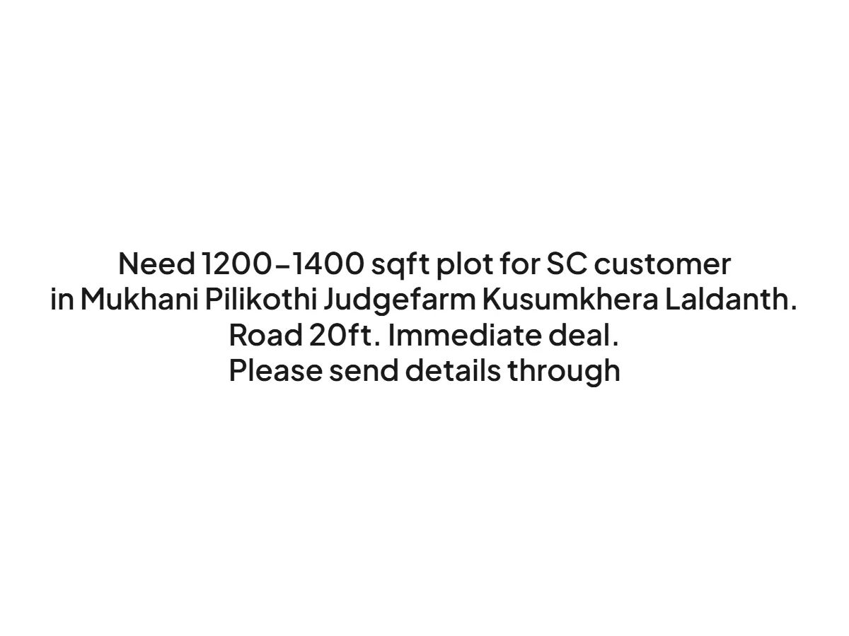Prime Land for Sale in Mukhani Pilikothi, Haldwani