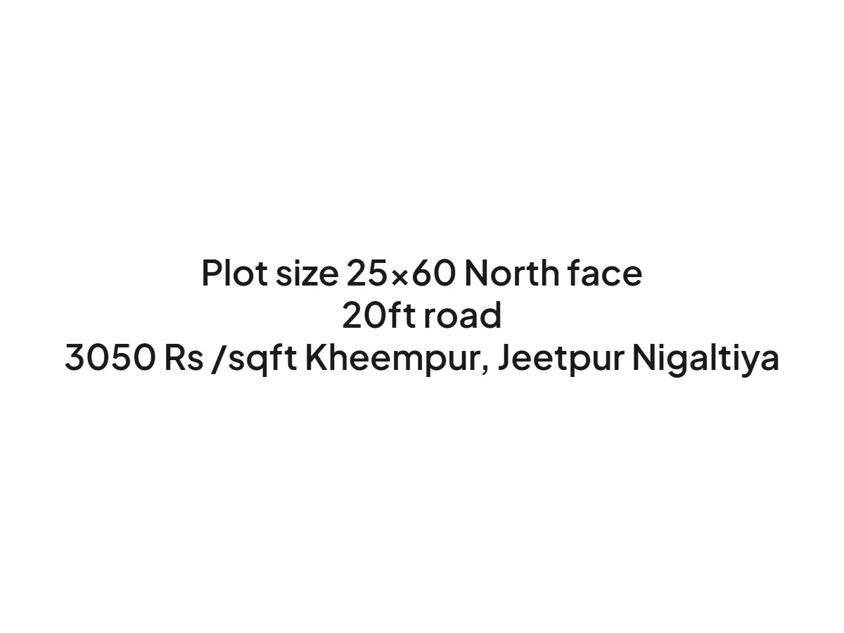 Prime North-Facing Land for Sale in Kheempur, Haldwani