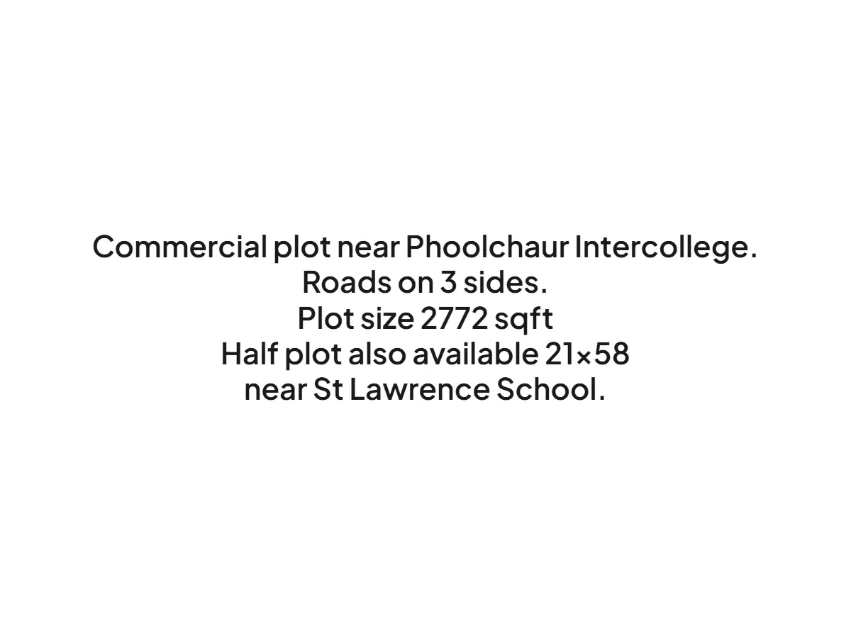 Prime Commercial Land for Sale in Haldwani Near Phoolchaur Intercollege