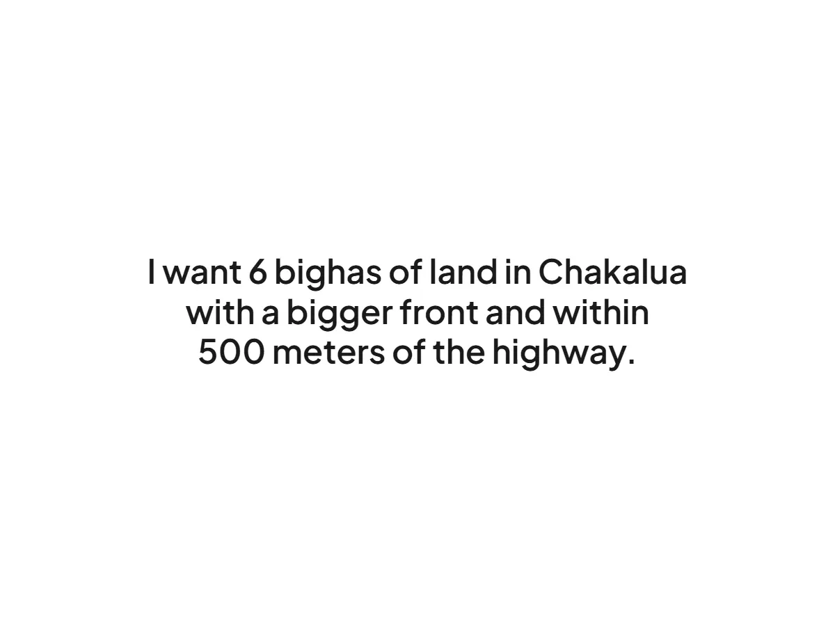 6 Bighas of Prime Land for Sale in Chakalua Haldwani