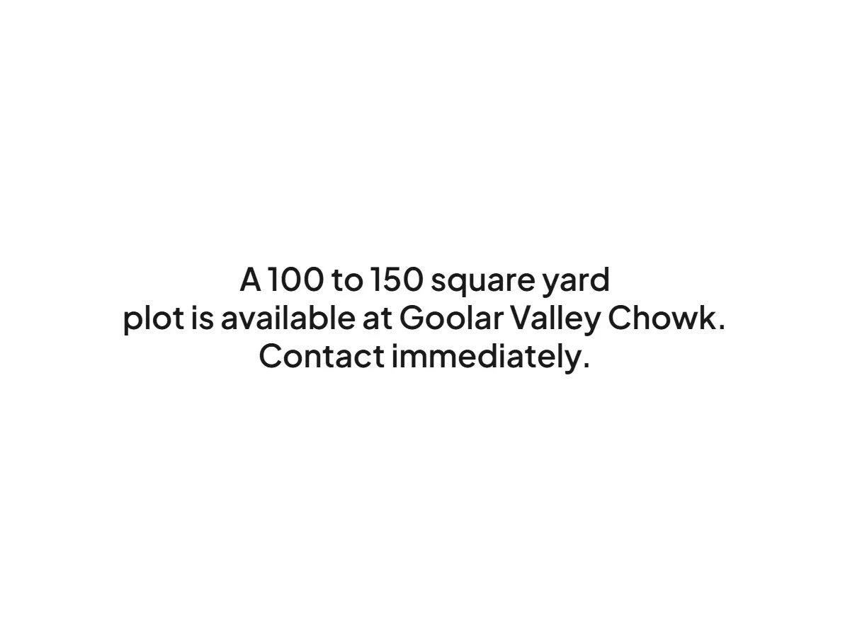 Prime 150 Gaj Residential Land for Sale in Goolar Ghati, Dehradun