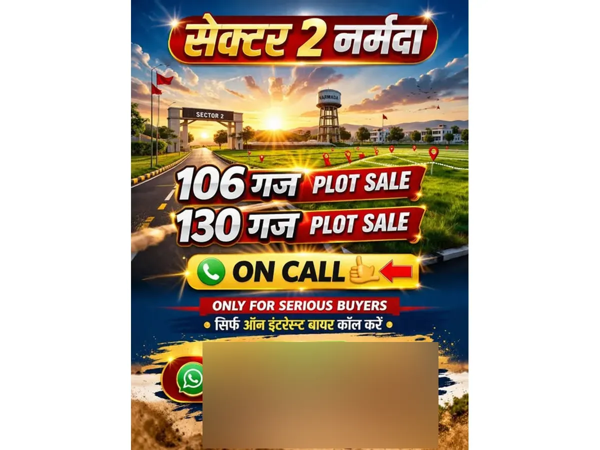 Prime 106 Gaj Residential Land for Sale in Sector 2 Narmada Bareilly
