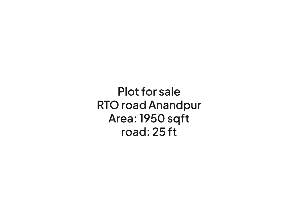 Prime 1950 sqft Land for Sale on RTO Road Haldwani