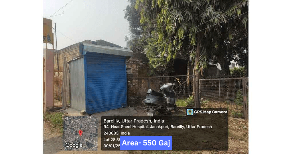 Buy Now 550 Gaj Plot Near Rajendra Nagar, Bareilly