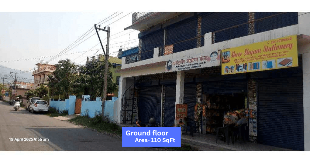 Rent Now 110 SqFt Shop Near Unchapul, Kusumkhera