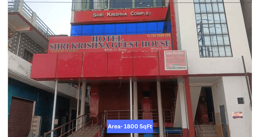 Rent Now 1800 SqFt Hall Near kathgharia road, Haldwani
