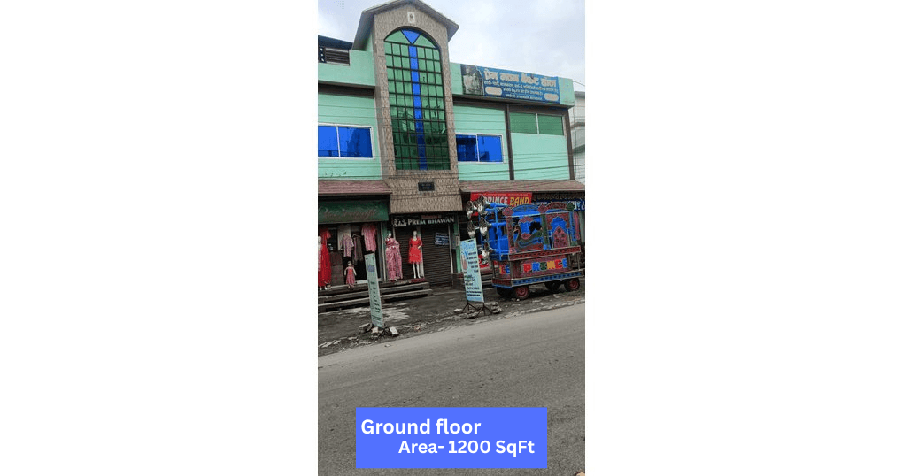 Rent Now 1200 SqFt Hall Near Gas Godam road, Haldwani