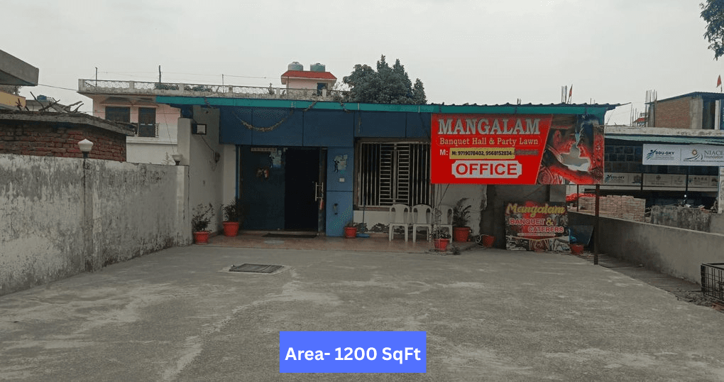 Rent Now 1200 SqFt Hall Near Kathgharia road, Haldwani