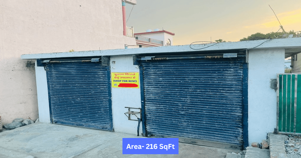 Rent Now 216 SqFt Shop Near Bareilly Road, Haldwani