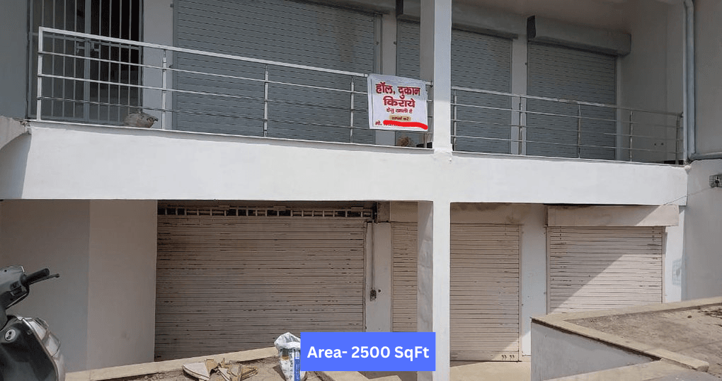 Rent Now 2500 SqFt Hall Near 100 Fita Road, Bareilly