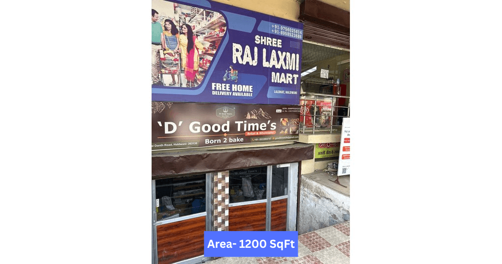 Rent Now 1200 SqFt Hall Near Laldanth Road, Haldwani