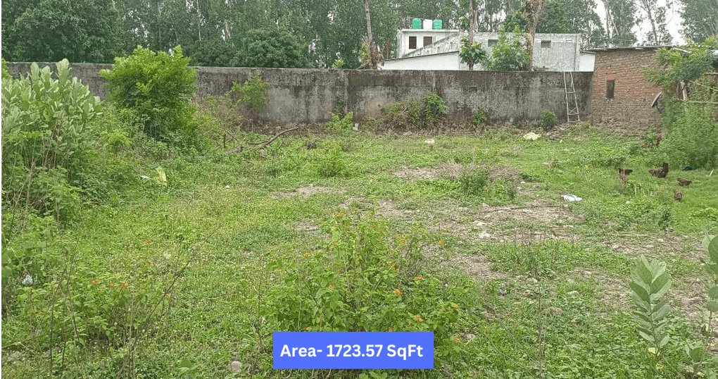 Buy Now 1723.57 SqFt Land Near Barparao, Haldwani
