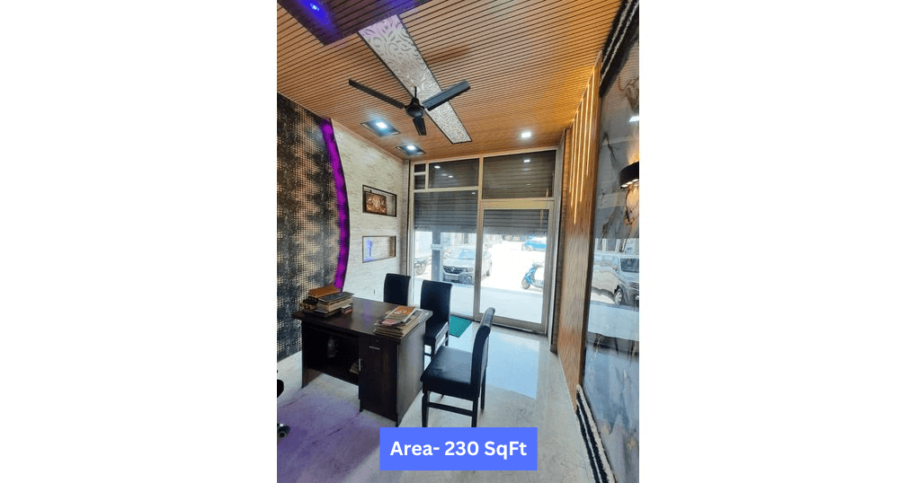 Rent Now 230 SqFt Fully Furnished Office Near Damuadhunga bandobasti, Haldwani