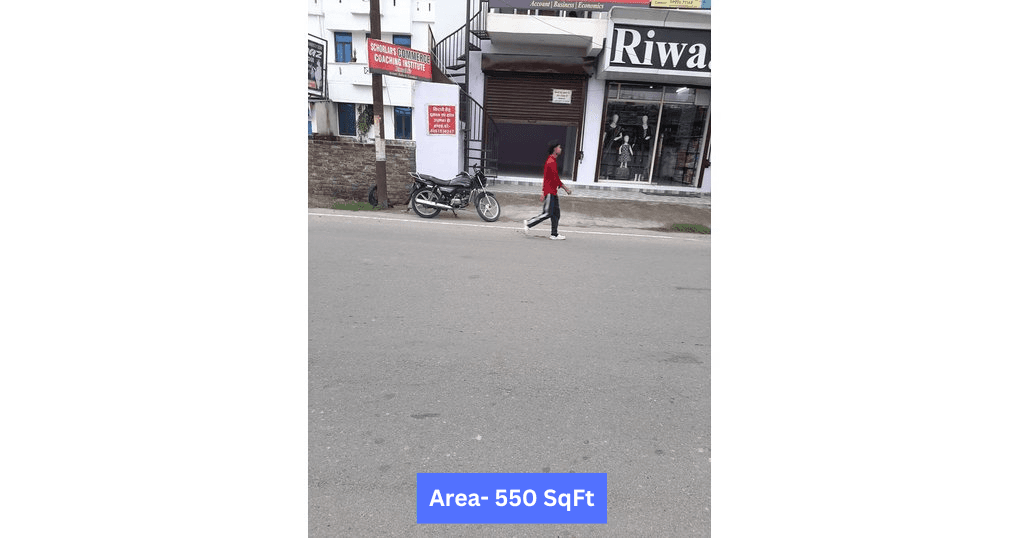 Rent Now 550 SqFt Shop Near Ramji Vihar Devalchaur, Haldwani