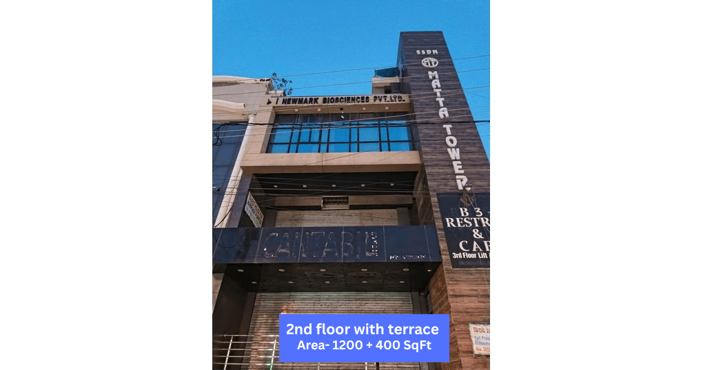 Rent Now 1200 SqFt Hall + 400 SqFt Terrace Delapeer road, Bareilly