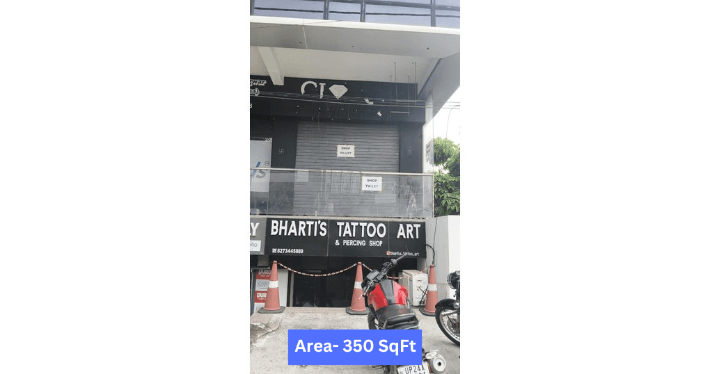 Rent Now 350 SqFt Shop Near Janakpuri, Bareilly