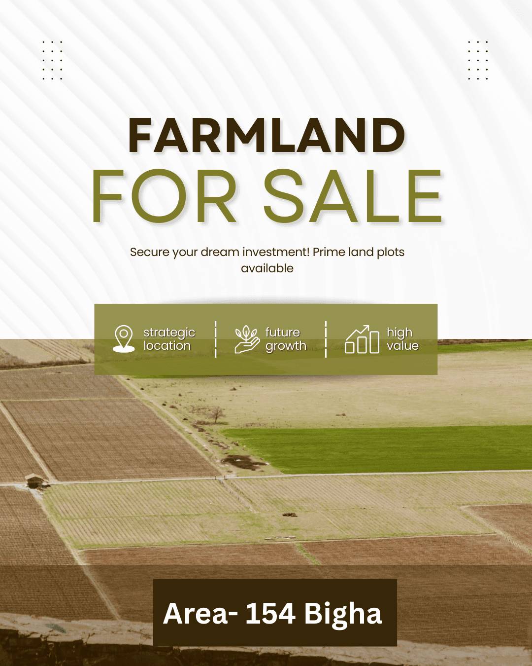 Buy Now 154 Bigha Farmland Near Senthal to Pipla Village, Bareilly