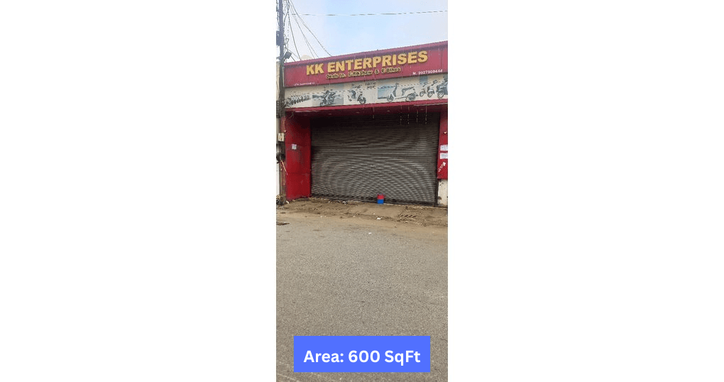 Rent Now 600 SqFt Shop Near Rampur Road, Haldwani
