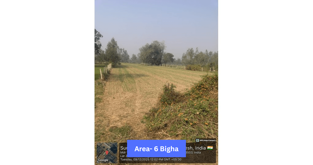 Buy Now 6 Bigha Land Near Bisalpur Road, Bareilly