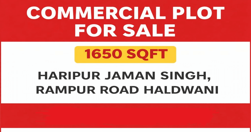 Buy Now Commercial Land Near Rampur Road, Haldwani